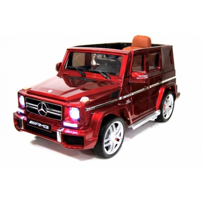  Rivertoys Mercedes G63 red glanec