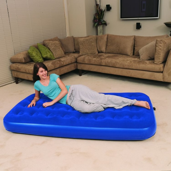 Надувной матрас flocked air bed