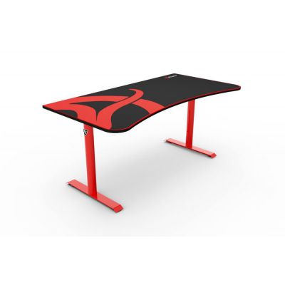   Arozzi Arena Gaming Desk - Red, one box