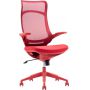Кресло руководителя Everprof Spirit сетка, красный